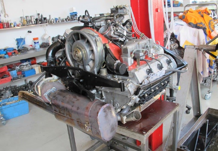 4bgc0wmzeinm Porsche 930 Motor Komplettbild Nach Revision 2013